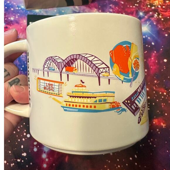 Discovery 14oz Memphis Mug Starbucks - Picture 5 of 5